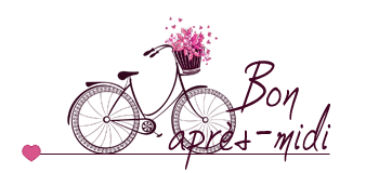 Gif animé bon après-midi vélo